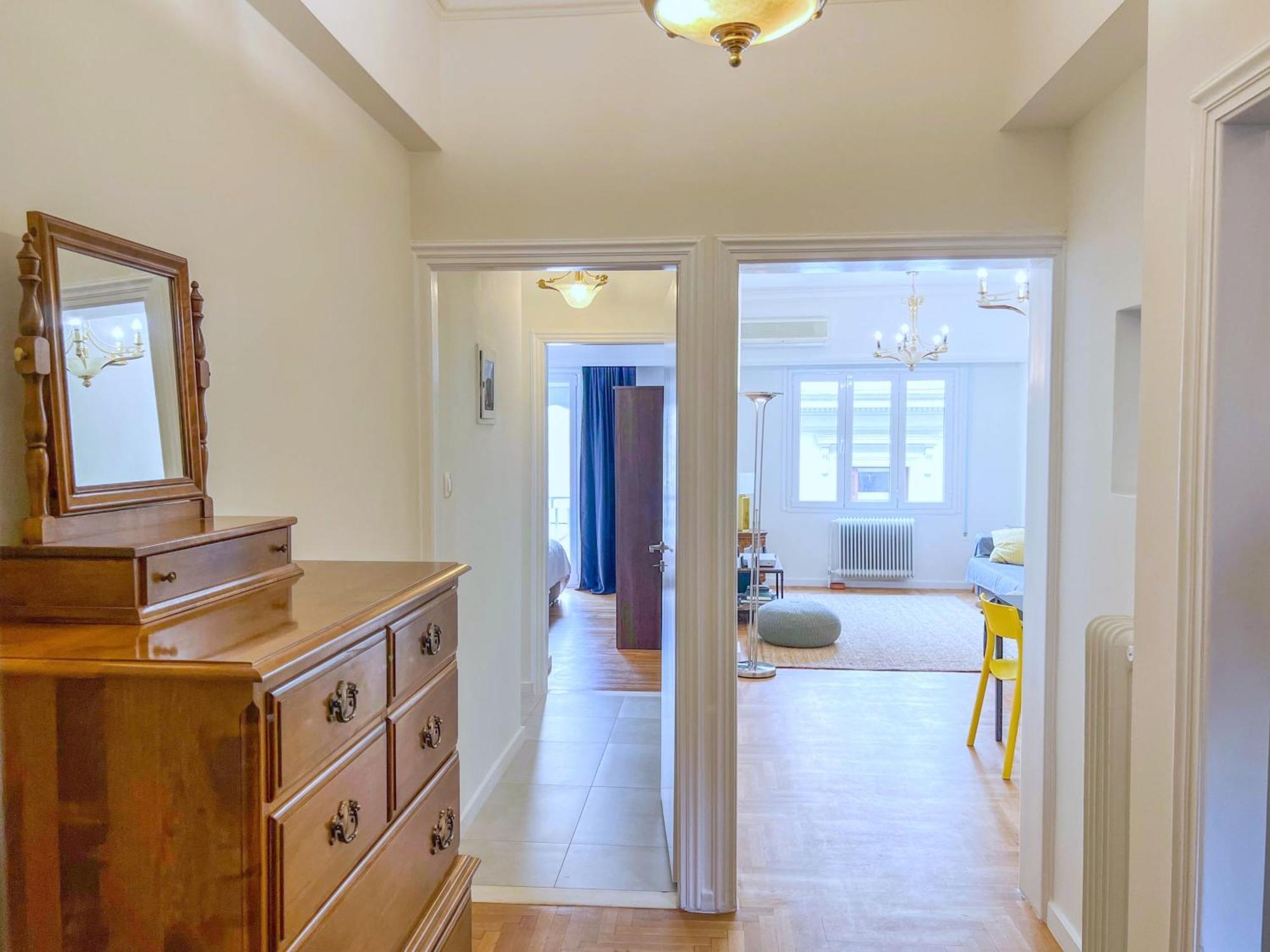 Family Two Bedroom Apartment Benaki Athen Eksteriør billede